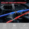 50-500Pcs Boxed Solder Seal Wire Connectors Kit 3:1 Heat Shrink Butt Connectors Waterproof Insulated Electrical Terminals