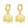 New Summer Collection Elephant Dangle Earrings Jewelry for Women with Hypoallergenic Style Pendant Stud Earrings Gifts