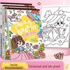 Kids' Art & Doodle Book: Thickened Hand-Painted Coloring for Kindergarten & Primary