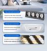 Modern Bladeless Ceiling Fan Light: Grand Design for Living & Dining Rooms
