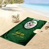 Algeria National Football Team Print Beach Towel, Large Soft Quick Dry Towel for Beach Camping Swimming