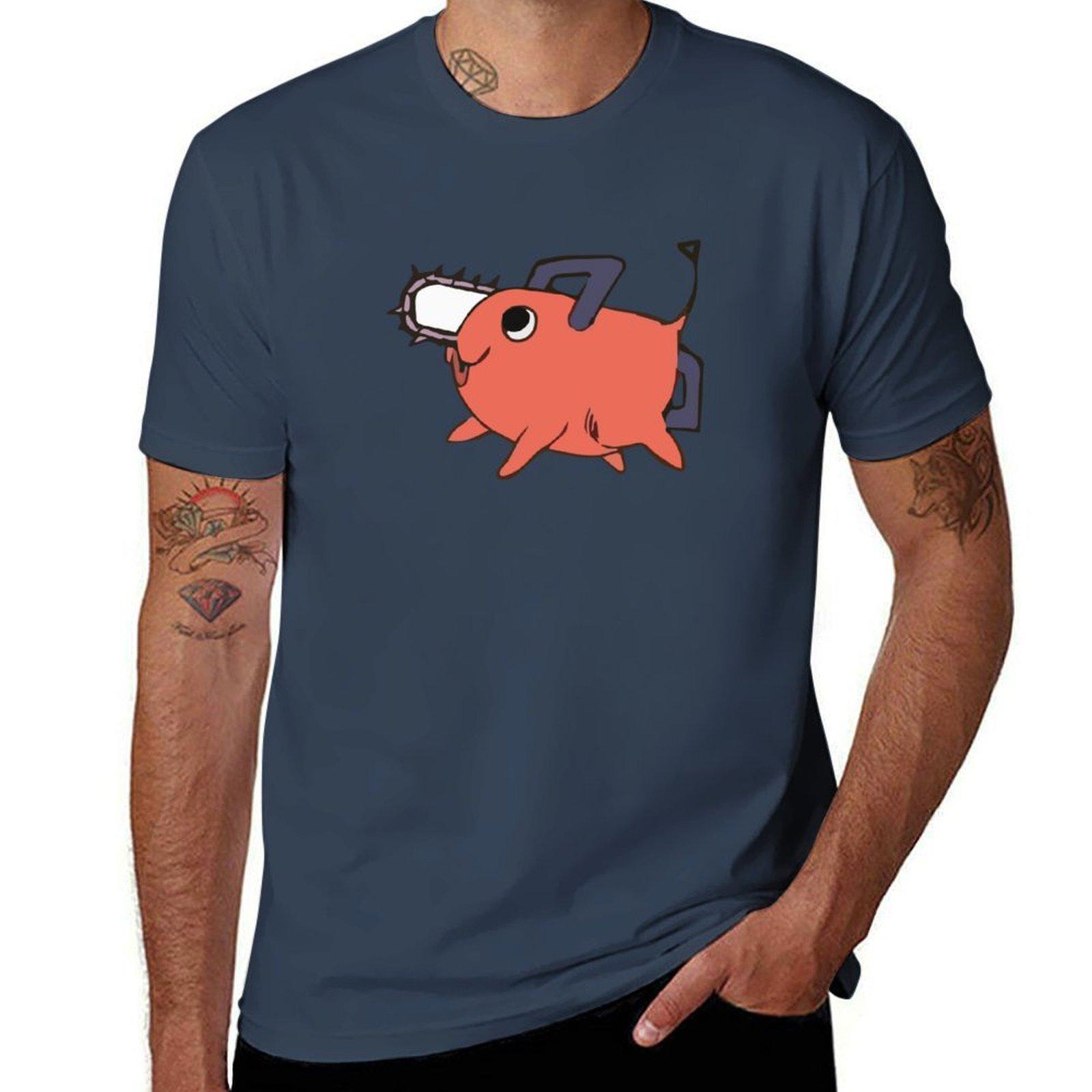 Copy pochita TShirt Work Utility Casual Tee Shirt S