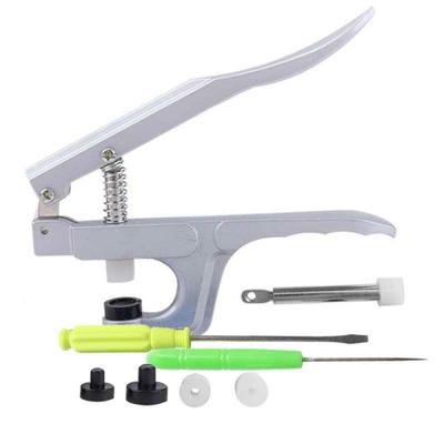 1 Set Pressure Grip Pliers Plier Plastic Handle Snap Button Fastener Clamp Pressing Tool In Stock