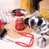 Can Clip Kitchen Gadget Anti-slip Funnel Oil Stainless Steel Liquid Lifting Clamp Practical HomeFunnel Sauce