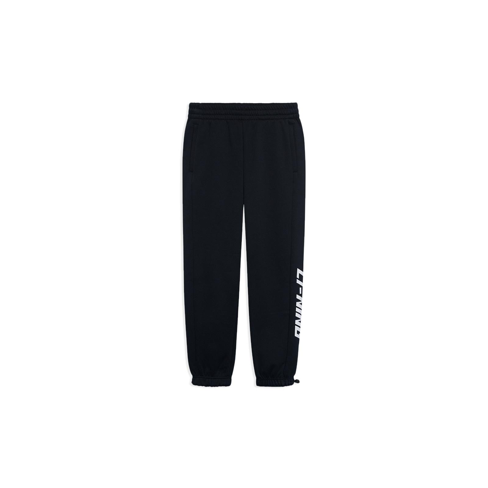 Li-Ning Graphic Joggers Sweatpants  Black  Men s AKLSB15-2 XL