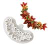 4.92*2.67 Inch Cake Decoration Molds Grey Pine Cone Print Cake Mould Fondant Molds  Bakery