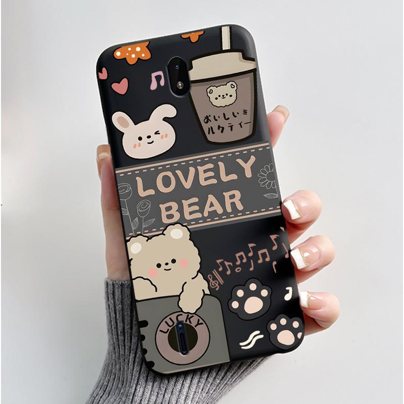 Casing For Nokia C01 Plus TA-1383 TA-1387 C1 2nd Edition Case Aesthetic Fashion Cute Cat Soft Silicone TPU Shockproof Back Cover
