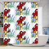 Hand-painted Mushroom Shower Curtain Set Waterproof Bathroom Decoration Customizable Size Available Decorative Kitchen Towel, Te