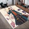 Fantastic Beasts Wizards Anti-Slip Rug, Rectangular Carpet for Living Room & Bedroom Decor