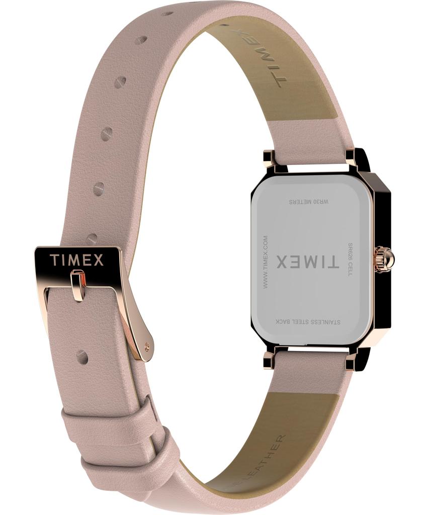 TIMEX TW2Y01100 unisex dress watch, quartz, 50m water resistant, mineral glass, white dial