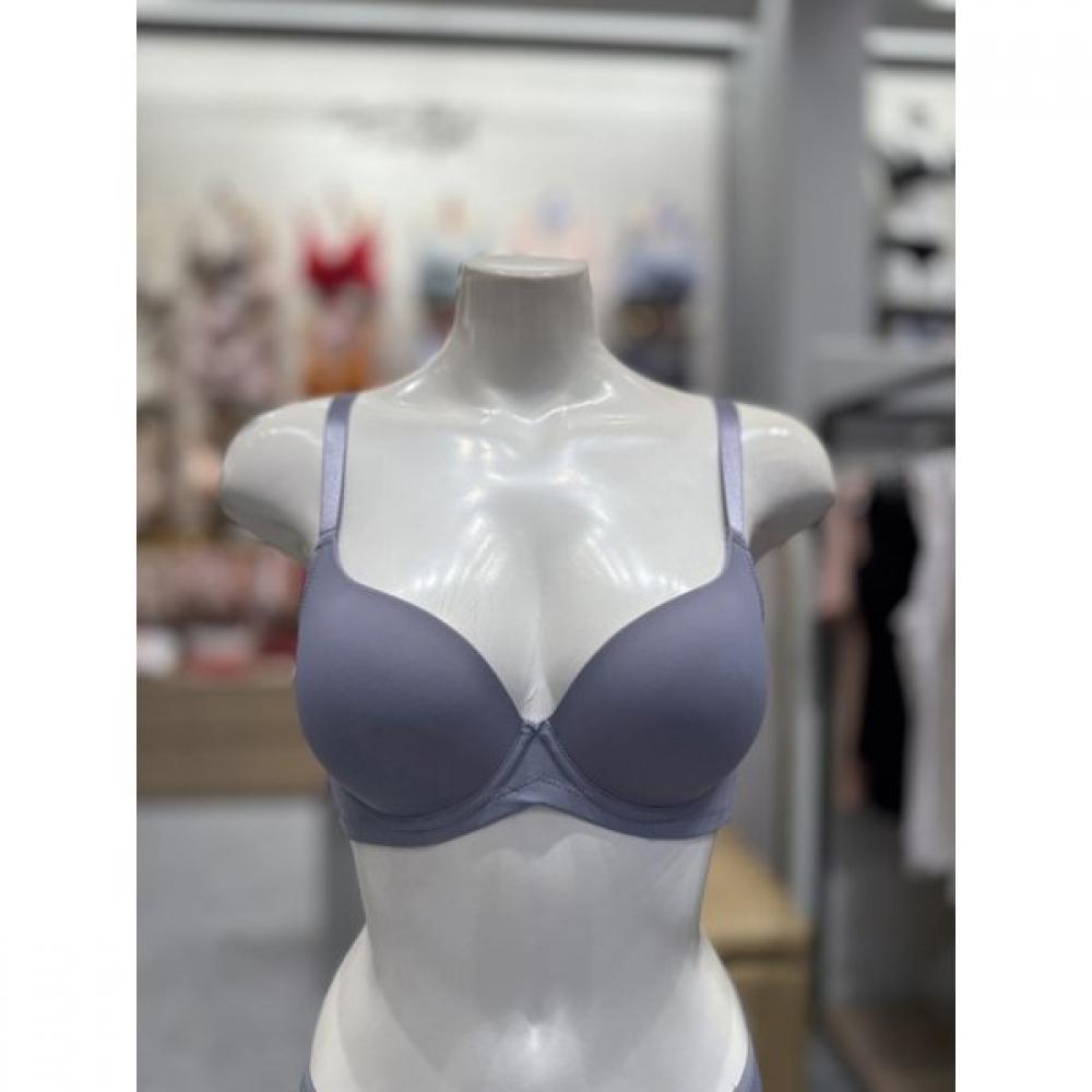 Triumph Large Cup Functional Blue Grey Simple Daily Mold Bra 75c 85e  Tcefe002475s4 85E фото