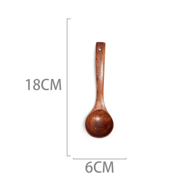 Wooden Shovel Spoon Non Stick Wood Long Rice Spatula Kitchen Cooking Utensil Hand Stir Fry Tools Sets Cooker Pots Mini