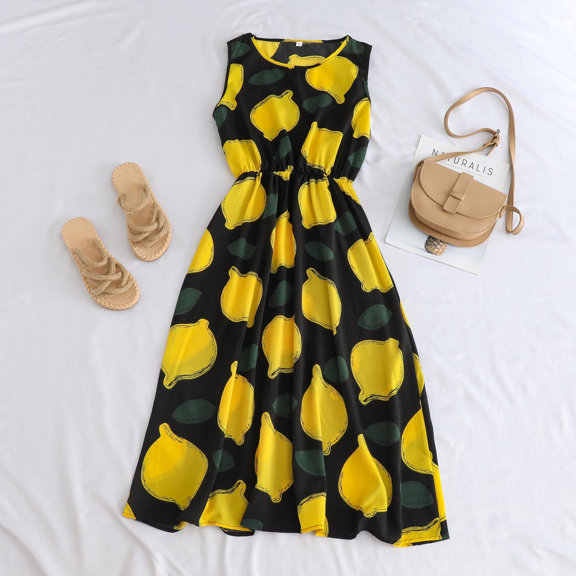 Elegant Floral Mid-Length Maternity Dress - Slimming, Breathable, Plus Size Summer Wear for Middle-Aged Women Large