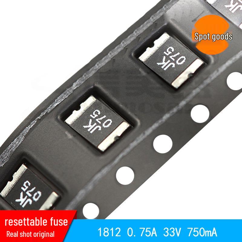 1812 0.75A 33V JK-mSMD075 Resettable Fuse, 13.2V/24V, Original Stock