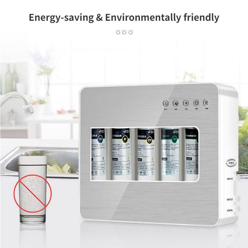 400 * 100 * 330mm Water Faucet Pre-filter Desktop Five Stage Ultrafiltration Household Direct Drinking Water Dispenser Water Purifier Tap