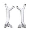 For Trident 660 Trident660 2021-2025 Motorcycle Aluminium Rear Passenger Footrest Foot Peg Rest Pedal Bracket Kit