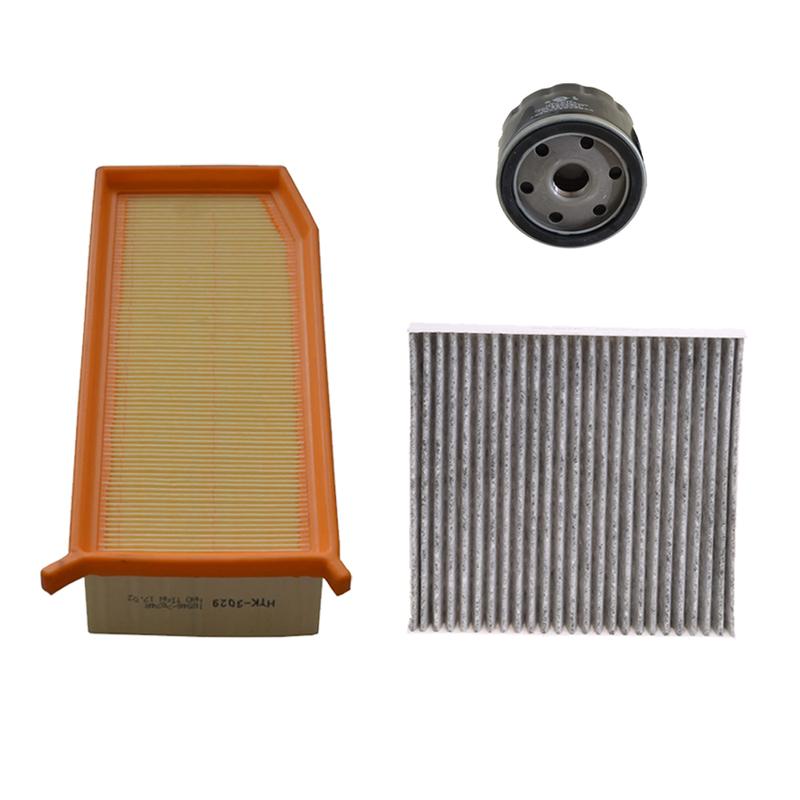 3pcs Filter Set For RENAULT DUSTER 2.0L 2017 2018     Engine Cabin Air Oil Filter Accessories 165467674R