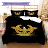 Roman SPQR Pattern Bedding,Quilt Set Quilt Cover Pillowcase Home Birthday Gift (1 * duvet cover + 2 * pillowcase, without core)