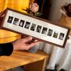 45950 Holes Photo Stand Mortise And Tenon Joint Black Walnut Picture Frame