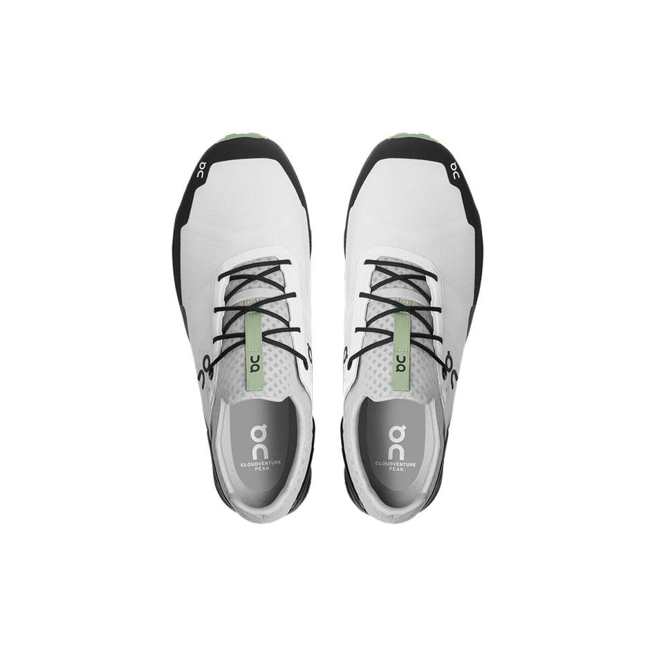 On Cloudventure Peak Comfortable Shock Absorbing Durable Low Top Running Shoes Men sneaker White Teal 34.99002