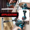20+1 Torque Brushless Electric Screwdriver Rechargeable Cordless Electric Drill Screw Driver Household Power Tool Set