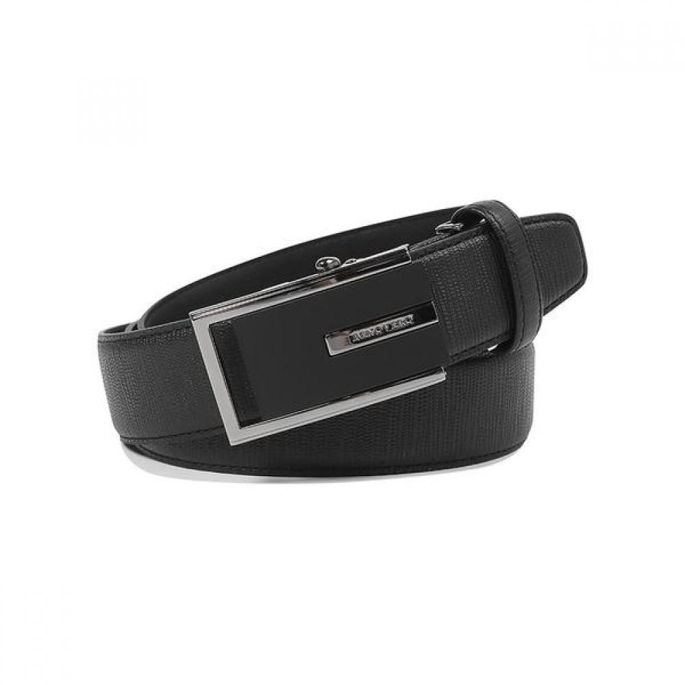 Benovero Мужской Автоматический Ремень Derby тисненый Черный 2026 SS Bmg1acb1220k1 Single option