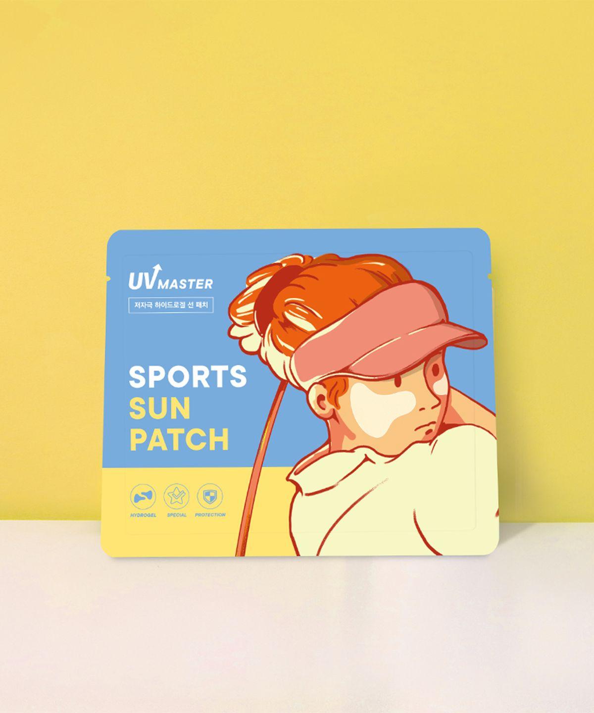 [4-pack] UV Master Sports Sun Patch 4.1g