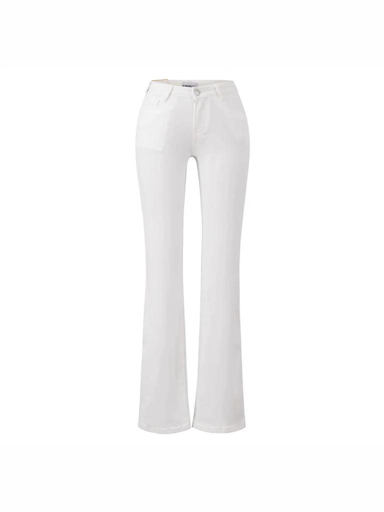 Hot Girl Low-Rise Slimming Butt-Lift Micro-Flare Slim-Fit American Style Jeans
