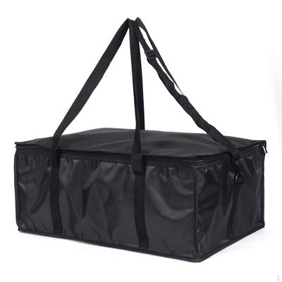 Chilled Carry Bag with Zipper Foldable Cooler Shoulder Strap Zippered Insulated Tote