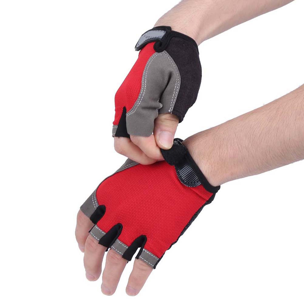 Outdoor Exercise Sports AntiSlip Half Finger Gloves for Outdoor Riding Cycling Climbing