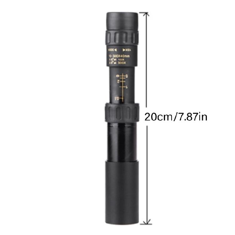 Handheld Monocular Telescope with Phone Adapter, Bird Watching Zooming Monocular High Power 300x40 Monocular Telescope