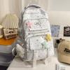 Schoolbag high value spotted schoolbag junior high school girls primary school students 1011 new high school students children backpack backpack