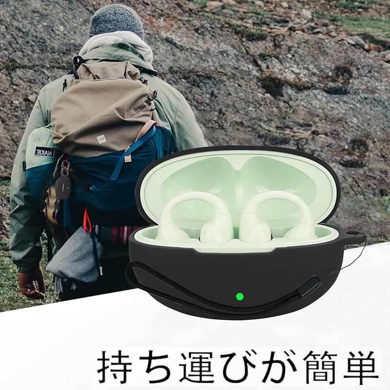 For Edifier LolliClip Cover [BAOLINTX] Wireless earphones for case silicon storage case convenience trip lightweight protective cover Scratch