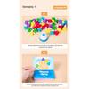 Children Finger Cap Colors Matching Montessori Games Left and Right Hand Cognitive Thinking Training Sensory Educational Toys