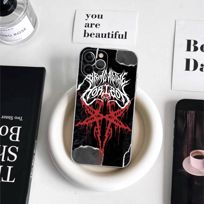 Rock Band B-Bring M-Me The H-Horizon For IPhone 11 12 13 14 15 16 17 Pro Max Plus Air Transparent Clear Shockproof Case