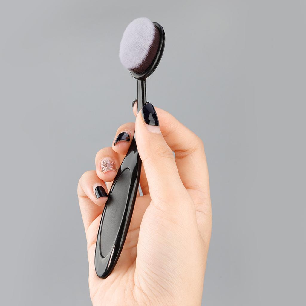 No. 4 toothbrush, makeup brush BB cream, foundation brush, bendable, no powder, no trace base makeup, beauty tool