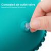 Neck Pillow Waterproof Built-in Pump Fatigue Relief Outdoor Traveling Car Airplane Inflatable Neck Pillow for Daily Use