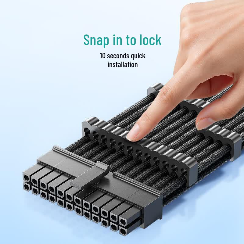SAMZHE PC Power Cable Management Clips