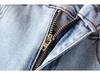 YPFF Trendy European & American Style Women's High Waist Slimming Flare Jeans with Heart Pocket.
