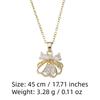 Simple Shell Shape Pendant Necklaces for Women Fashion Zirconia Necklace Wedding Party Jewelry Accessories