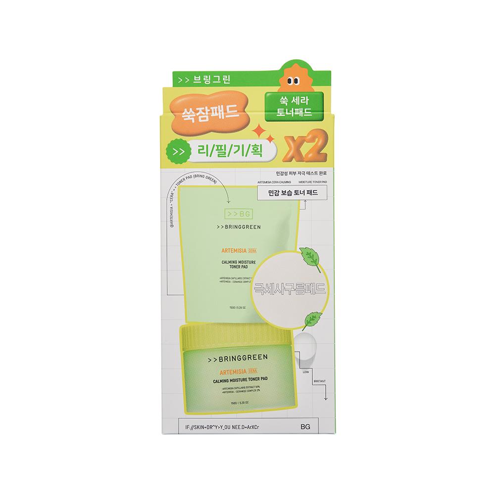 

Выберите план пополнения запаса картриджей Bring Green Calming Moisture Pads 90 sheets (+90 refills)