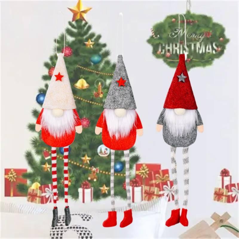 Gnomes Ornaments Christmas Tree Decorations Hanging Xmas Tree Pendant Garnish