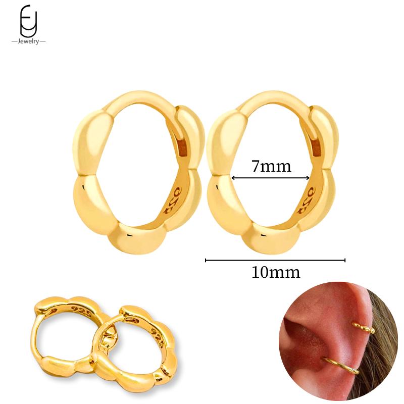 925 Silver Needle Vintage Gold Earrings Luxury Long Chain Tassel Crystal Hoop Earrings for Women Party Trend Jewelry