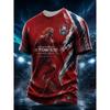 Stile Retro Vichingo Nordico 2026 Maglia da Tifoso Norvegese Casual Calcio Manica Corta Traspirante Asciugatura Rapida Alla Moda per uomo