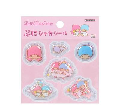 Sanrio Little Twin Stars Puni Shaka Sticker ( Pink ) Japan NEW Sanrio Characters