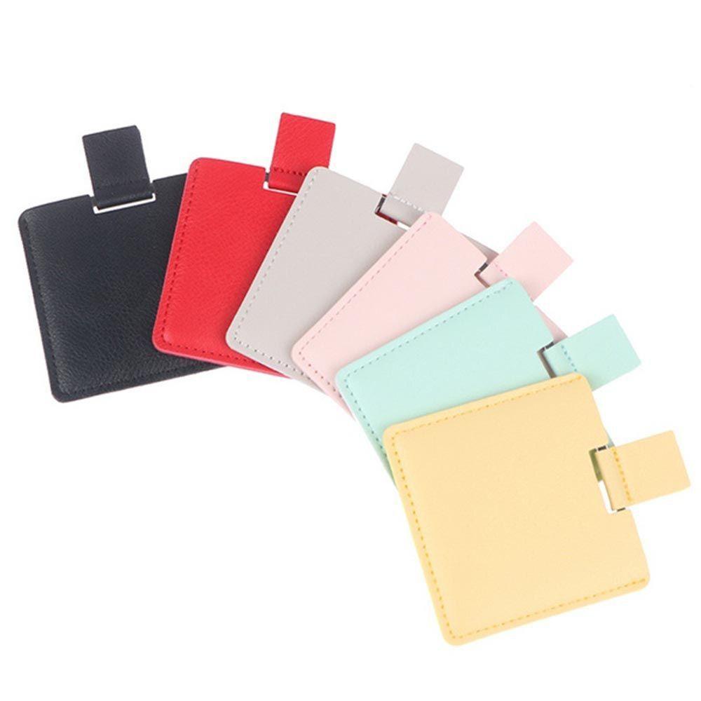 Gift for her No Broken Compact Pocket Mirror Stainless Steel Mirror Makeup Mirror Cosmetic Mirror