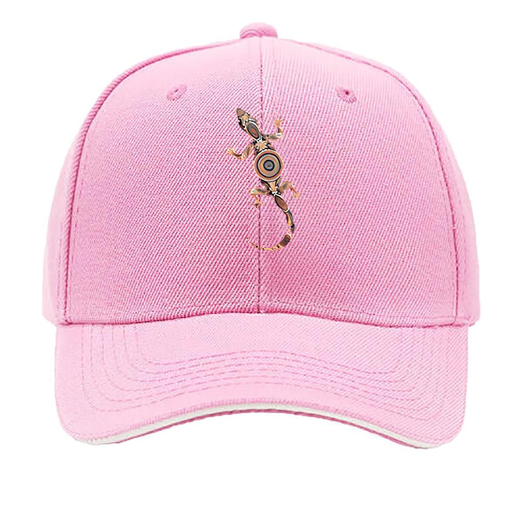 Decorazione Gecco in Resina Modello Bersaglio Colorato Cappello Hip Hop Moda Sport Outdoor Cappellino da Baseball a Sandwich