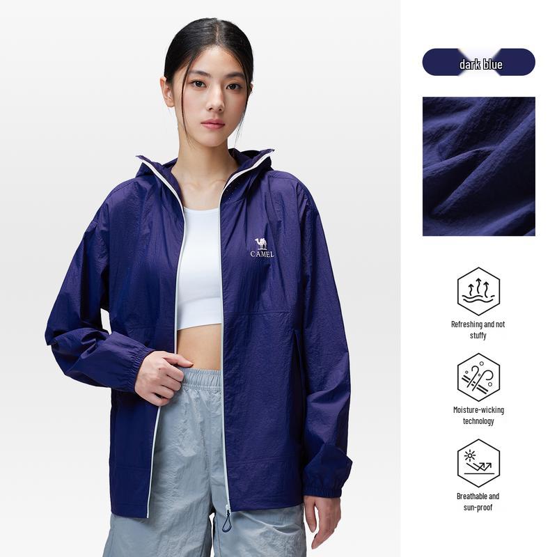 CAMEL Unisex Wang Junkai Collection Outdoor Sun Protection Jacket