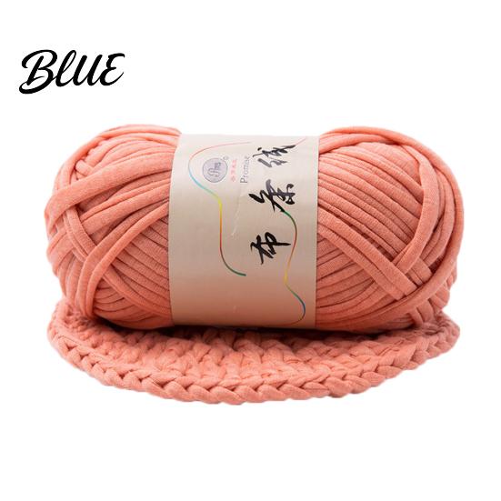 Hand-knit Woven Thread Yarn DIY Crochet Blanket Braided Thick Basket Cloth Fancy