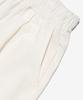 CARGOBROS Linen-Like Pintuck Wide Shorts (White)